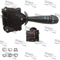 SIDAT 430312 - Función de interruptor combinado: con función de conmutación de luces<br>Función de interruptor combinado: con función de luz antiniebla trasera<br>Función de interruptor combinado: Con función de luz de carretera<br>Función de las luces: con luz estática para curvas<br>para OE N°: 8201167978<br>Número de conexiones: 17<br>Calidad: GENUINE<br>