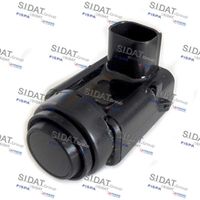 SIDAT 970023 - Lado de montaje: posterior<br>Lado de montaje: delante<br>Forma: en forma de ángulo<br>Tipo de sensor: Sensor ultrasonido<br>Número de enchufes de contacto: 3<br>Tensión [V]: 12<br>Color de conector: negro<br>Número de fabricación: EPDC-PL-001<br>