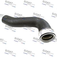 SIDAT 500459 - para OE N°: 1K0145832F<br>Lado de montaje: Refrigerador de aire de sobrealimentación<br>Lado de montaje: izquierda<br>Lado de montaje: debajo<br>Número de fabricación: GPP-VW-055<br>