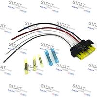 SIDAT 405445 - Material aislamiento tubería: Silicona<br>Sección cable [mm²]: 1,5<br>Cantidad líneas: 5<br>Forma del enchufe: Angular<br>Modelo de conector: Conector de retracción<br>Número de conductores: 5<br>Longitud de cable [mm]: 150<br>Material: CuSn (cobre.estaño)<br>Lado de montaje: interior<br>Calidad: GENUINE<br>