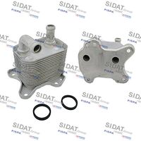 SIDAT 590276 - Radiador de aceite, aceite motor