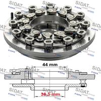 SIDAT 47598 - Kit de reparación,, compresor