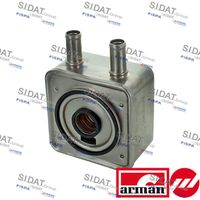 SIDAT 590291AS - Radiador de aceite, aceite motor - ARMAN