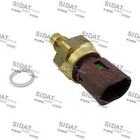 SIDAT 822357 - Número de enchufes de contacto: 2<br>Forma del enchufe: oval<br>Color de conector: marrón<br>Medida de rosca: M12x1,5 mm<br>Ancho de llave: 24 mm<br>para OE N°: 77 00 828 565<br>para OE N°: 9144143<br>