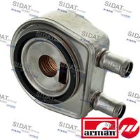 SIDAT 590292AS - Radiador de aceite, aceite motor - ARMAN