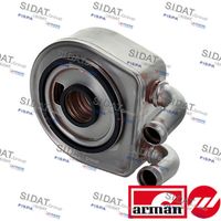 SIDAT 590293AS - Radiador de aceite, aceite motor - ARMAN