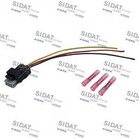 SIDAT 405472 - Longitud de cable [mm]: 200<br>Material aislamiento tubería: Silicona<br>Versión caja conectores: Caja conectores hembra<br>Número de enchufes de contacto: 3<br>Sección cable [mm²]: 0,75<br>Rango temperatura desde [°C]: -25<br>rango temperatura hasta [°C]: 140<br>para OE N°: 1606249680<br>