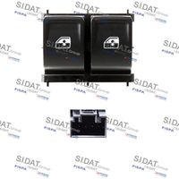 SIDAT 5145571A2 - Lado de montaje: Delante, izquierda<br>Equipamiento de vehículo: para vehículos con elevalunas eléctrico delante y atrás<br>Color: cromo/negro<br>para OE N°: 5G0959857G<br>Tipo de servicio: eléctrico<br>Calidad: OE EQUIVALENT<br>