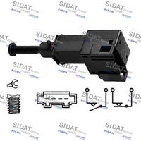 SIDAT 5140021 - Número de enchufes de contacto: 2<br>Ancho de llave: 19<br>Tipo de servicio: mecánico<br>Medida de rosca: M12X1,5<br>para OE N°: 46785168<br>Calidad: OE EQUIVALENT<br>