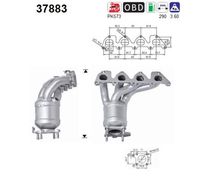 AS 37883 - Código de motor: BKY<br>año construcción desde: 05/2004<br>año construcción hasta: 06/2008<br>Clase de caja de cambios: Transmisión automática<br>Longitud [mm]: 1380<br>Peso [kg]: 6,0<br>Equipamiento de vehículo: para vehículos con OBD<br>