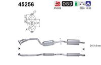 AS 45256 - Longitud [mm]: 2200<br>Peso [kg]: 11,0<br>Equipamiento de vehículo: para vehículos con OBD<br>