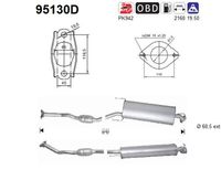 AS 95130D - Catalizador