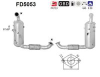 AS FD5053 - Filtro hollín/partículas, sistema escape