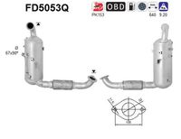 AS FD5053Q - Filtro hollín/partículas, sistema escape