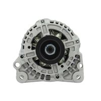 BOSCH 1986A01549 - Código de motor: AEX<br>año construcción hasta: 12/1997<br>Restricción de fabricante: Bosch<br>Equipamiento de vehículo: para vehículos sin dirección asistida<br>Código de motor: APQ<br>año construcción hasta: 06/2003<br>Equipamiento de vehículo: para vehículos sin dirección asistida<br>Tensión [V]: 14<br>Corriente de carga alternador [A]: 70<br>Tipo de sujeción: Brazo oscilante doble<br>Modelo de alternador: excl. bomba vacío<br>Distancia de polea a alternador [mm]: 39,5<br>Sentido de giro: Sentido de giro a la derecha (horario)<br>Poleas: con polea múltiple<br>Número de canales: 6<br>poleas - Ø [mm]: 48<br>Pinza: B+(M8)<br>ID del modelo de conector: 23<br>Longitud [mm]: 185<br>extensión de reparación recomendada: correas trapezial, poli V<br>