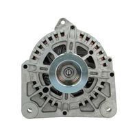 BOSCH 1986A01325 - Restricción de fabricante: Bosch<br>para OE N°: 23 10 071 75R<br>Tensión [V]: 12<br>Corriente de carga alternador [A]: 90<br>Tipo de sujeción: Brazo oscilante doble<br>Modelo de alternador: excl. bomba vacío<br>Distancia de polea a alternador [mm]: 39<br>Sentido de giro: Sentido de giro a la derecha (horario)<br>Poleas: con polea múltiple<br>Número de canales: 6<br>poleas - Ø [mm]: 55<br>Pinza: B+(M8)<br>ID del modelo de conector: 75<br>Longitud [mm]: 173<br>extensión de reparación recomendada: correas trapezial, poli V<br>