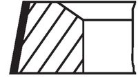 MAHLE 00249V0 - Calibre del cilindro [mm]: 91,5<br>Nº de componente: 1. R 3.0 IF Mo<br>Nº de componente: 2. M 2.0 IF P<br>Nº de componente: 3. DSF 4.0 Cr<br>long. de embalaje [cm]: 19,0<br>Ancho de embalaje [cm]: 19,00<br>h embalaje [cm]: 3,00<br>Peso neto [g]: 68<br>