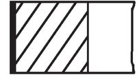 MAHLE 01154N0 - Código de motor: 161A (XUD7)<br>Calibre del cilindro [mm]: 80,8<br>Nº de componente: 2.0mm 001 CR P KV1<br>Nº de componente: 2.0mm 005 P GOE13<br>Nº de componente: 3.0mm 231 CR P GOE13<br>sobremedida [mm]: 0,8<br>