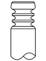 FAI AutoParts EV95184 - Código de motor: 5FW (EP6)<br>Lado de montaje: Salida<br>Longitud [mm]: 110,8<br>Diámetro plato válvula [mm]: 25,1<br>Diámetro vastago válvula [mm]: 5<br>Ángulo asiento válvula [grados]: 45<br>Número de canales: 3<br>