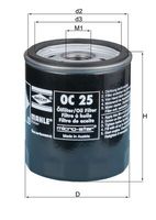 MAHLE OC25 - Filtro de aceite