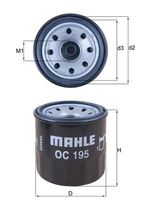 MAHLE OC195 - Filtro de aceite