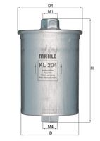 MAHLE KL204 - Filtro combustible