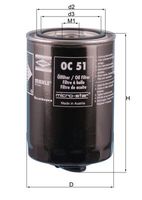 MAHLE OC51OF - Filtro de aceite