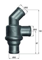 FEBI BILSTEIN 12187 - Termostato, refrigerante