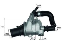 GATES TH28288G1 - Termostato, refrigerante