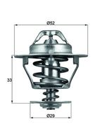 KAMOKA 7710059 - Termostato, refrigerante