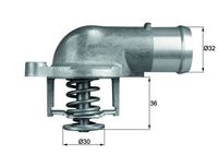 GATES TH38787G1 - Termostato, refrigerante