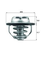 KAMOKA 7710084 - Termostato, refrigerante