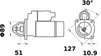 LUCAS LRS00818 - Motor de arranque