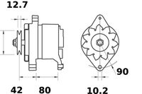 LUCAS LRB00194 - Alternador