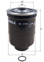 MAHLE KC 578D - Filtro combustible