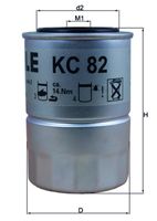 MAHLE KC82D - Filtro combustible