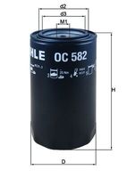 MAHLE OC 582 - Filtro de aceite