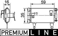 MAHLE ABR14000P - Resitencia, ventilador habitáculo - BEHR *** PREMIUM LINE ***