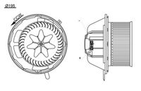 MAHLE AB194000S - Ventilador habitáculo - BEHR