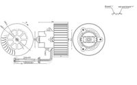 MAHLE AB6000S - Ventilador habitáculo - BEHR