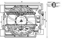 MAHLE ACF23000S - Ventilador, condensador del aire acondicionado - BEHR