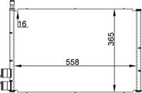 MAHLE AC298000S - Condensador, aire acondicionado - BEHR