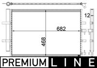 MAHLE AC32000P - Artículo complementario / información complementaria 2: con secador<br>Material: Aluminio<br>Longitud de red [mm]: 717<br>Ancho de red [mm]: 467<br>Profundidad de red [mm]: 16<br>Agente frigorífico: R 134 a<br>