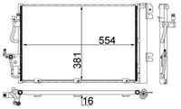 MAHLE AC377001S - Condensador, aire acondicionado - BEHR