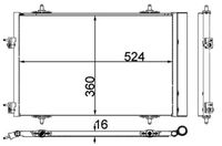 MAHLE AC40000P - Condensador, aire acondicionado - BEHR *** PREMIUM LINE ***