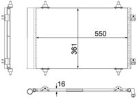 MAHLE AC487000S - Condensador, aire acondicionado - BEHR