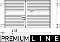 MAHLE AC 569 000P - Condensador, aire acondicionado