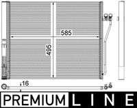 MAHLE AC568000P - Condensador, aire acondicionado - BEHR *** PREMIUM LINE ***