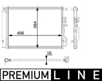 MAHLE AC62000P - Condensador, aire acondicionado - BEHR *** PREMIUM LINE ***