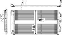 MAHLE AC652000S - Condensador, aire acondicionado - BEHR